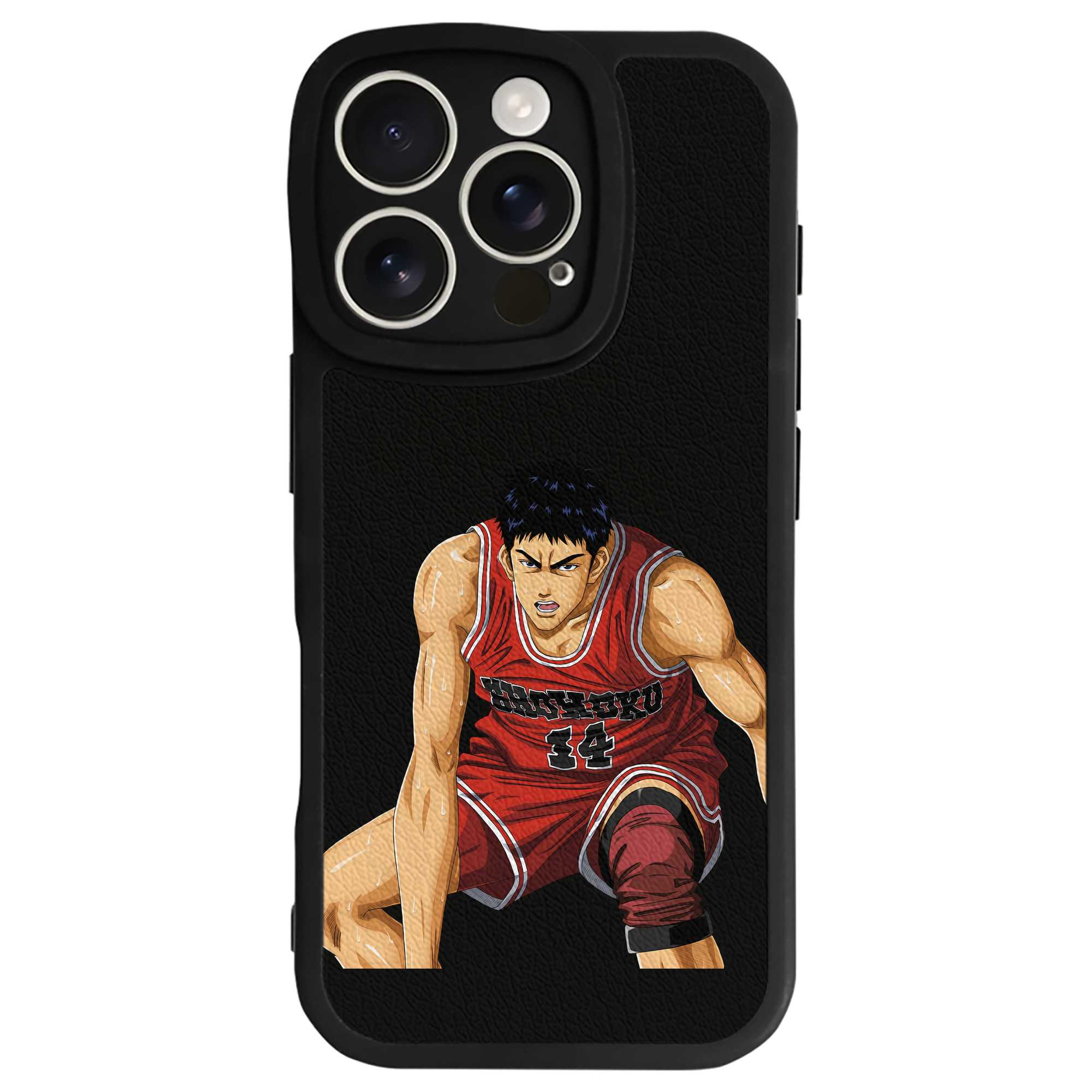 （画像用） SLAM DUNK／スラムダンク 【iPhone 16シリーズ対応】シリコンスマホケース（レザー調） 材質：シリコン